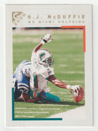 O.J. McDuffie - Miami Dolphins (NFL Football Card) 2000 Topps Gallery # 105 Mint