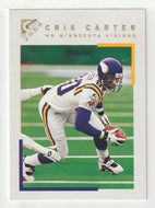 Cris Carter - Minnesota Vikings (NFL Football Card) 2000 Topps Gallery # 115 Mint