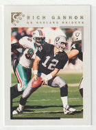 Rich Gannon - Oakland Raiders (NFL Football Card) 2000 Topps Gallery # 119 Mint