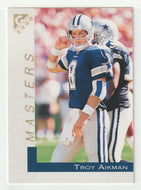 Troy Aikman - Dallas Cowboys - Masters (NFL Football Card) 2000 Topps Gallery # 129 Mint
