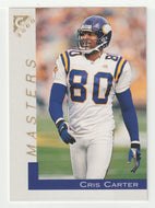 Cris Carter - Minnesota Vikings - Masters (NFL Football Card) 2000 Topps Gallery # 132 Mint