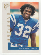 Edgerrin James - Indianapolis Colts - Artisan (NFL Football Card) 2000 Topps Gallery # 145 Mint