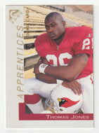 Thomas Jones RC - Arizona Cardinals - Apprentice (NFL Football Card) 2000 Topps Gallery # 156 Mint