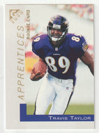 Travis Taylor RC - Baltimore Ravens - Apprentice (NFL Football Card) 2000 Topps Gallery # 160 Mint
