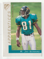 R. Jay Soward RC - Jacksonville Jaguars - Apprentice (NFL Football Card) 2000 Topps Gallery # 166 Mint