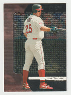 Jim Thome - Cleveland Indians (MLB Baseball Card) 2000 Upper Deck Black Diamond # 25 Mint