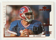 Rob Johnson - Buffalo Bills (NFL Football Card) 2000 Upper Deck MVP # 20 Mint