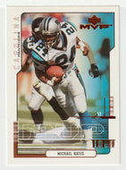 Michael Bates - Carolina Panthers (NFL Football Card) 2000 Upper Deck MVP # 27 Mint