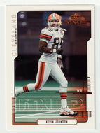 Kevin Johnson - Cleveland Browns (NFL Football Card) 2000 Upper Deck MVP # 39 Mint