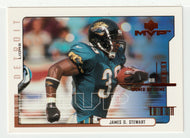 James Stewart - Detroit Lions (NFL Football Card) 2000 Upper Deck MVP # 61 Mint