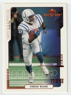 Terrence Wilkins - Indianapolis Colts (NFL Football Card) 2000 Upper Deck MVP # 70 Mint