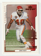 James Hasty - Kansas City Chiefs (NFL Football Card) 2000 Upper Deck MVP # 83 Mint