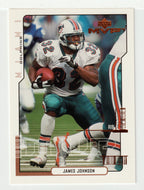James Johnson - Miami Dolphins (NFL Football Card) 2000 Upper Deck MVP # 85 Mint