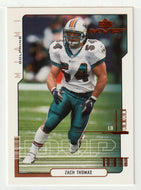 Zach Thomas - Miami Dolphins (NFL Football Card) 2000 Upper Deck MVP # 90 Mint