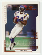 Randy Moss -  Minnesota Vikings (NFL Football Card) 2000 Upper Deck MVP # 93 Mint