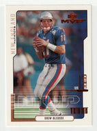 Drew Bledsoe - New England Patriots (NFL Football Card) 2000 Upper Deck MVP # 97 Mint
