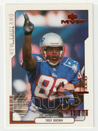 Troy Brown - New England Patriots (NFL Football Card) 2000 Upper Deck MVP # 99 Mint