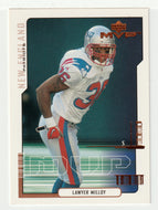 Lawyer Milloy - New England Patriots (NFL Football Card) 2000 Upper Deck MVP # 101 Mint
