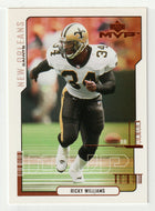 Ricky Williams - New Orleans Saints (NFL Football Card) 2000 Upper Deck MVP # 102 Mint