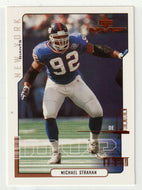 Michael Strahan - New York Giants (NFL Football Card) 2000 Upper Deck MVP # 112 Mint