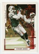 Keyshawn Johnson - New York Jets (NFL Football Card) 2000 Upper Deck MVP # 115 Mint