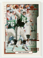 Vinny Testaverde - New York Jets (NFL Football Card) 2000 Upper Deck MVP # 117 Mint