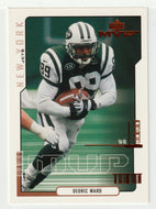 Dedric Ward - New York Jets (NFL Football Card) 2000 Upper Deck MVP # 119 Mint