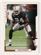 Charles Woodson - Oakland Raiders (NFL Football Card) 2000 Upper Deck MVP # 124 Mint