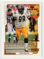 Levon Kirkland - Pittsburgh Steelers (NFL Football Card) 2000 Upper Deck MVP # 136 Mint