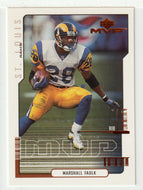 Marshall Faulk - St. Louis Rams (NFL Football Card) 2000 Upper Deck MVP # 138 Mint