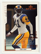 Todd Lyght - St. Louis Rams (NFL Football Card) 2000 Upper Deck MVP # 144 Mint