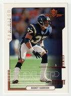Rodney Harrison - San Diego Chargers (NFL Football Card) 2000 Upper Deck MVP # 151 Mint