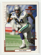 Chad Brown - Seattle Seahawks (NFL Football Card) 2000 Upper Deck MVP # 164 Mint