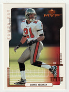 Donnie Abraham - Tampa Bay Buccaneers (NFL Football Card) 2000 Upper Deck MVP # 172 Mint