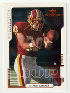 Stephen Alexander - Washington Redskins (NFL Football Card) 2000 Upper Deck MVP # 187 Mint
