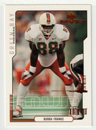 Bubba Franks RC - Green Bay Packers (NFL Football Card) 2000 Upper Deck MVP # 195 Mint