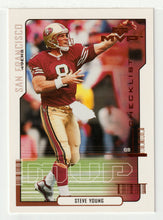 Load image into Gallery viewer, Checklist - Steve Young - San Francisco 49ers (NFL Football Card) 2000 Upper Deck MVP # 219 Mint

