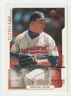 Bartolo Colon - Cleveland Indians (MLB Baseball Card) 2000 Upper Deck MVP # 98 Mint