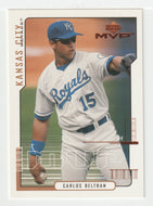 Carlos Beltran - Kansas City Royals (MLB Baseball Card) 2000 Upper Deck MVP # 160 Mint