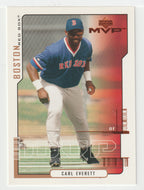 Carl Everett - Boston Red Sox (MLB Baseball Card) 2000 Upper Deck MVP # 182 Mint