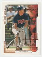 Chad Allen - Minnesota Twins (MLB Baseball Card) 2000 Upper Deck MVP # 191 Mint