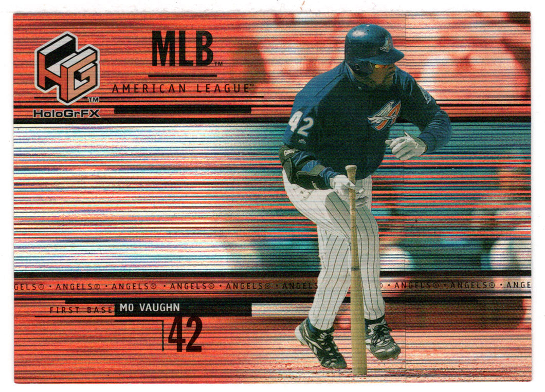 Mo Vaughn - Anaheim Angels (MLB Baseball Card) 2000 Upper Deck HoloGrFX # 1 Mint