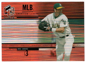 Eric Chavez - Oakland Athletics (MLB Baseball Card) 2000 Upper Deck HoloGrFX # 8 Mint