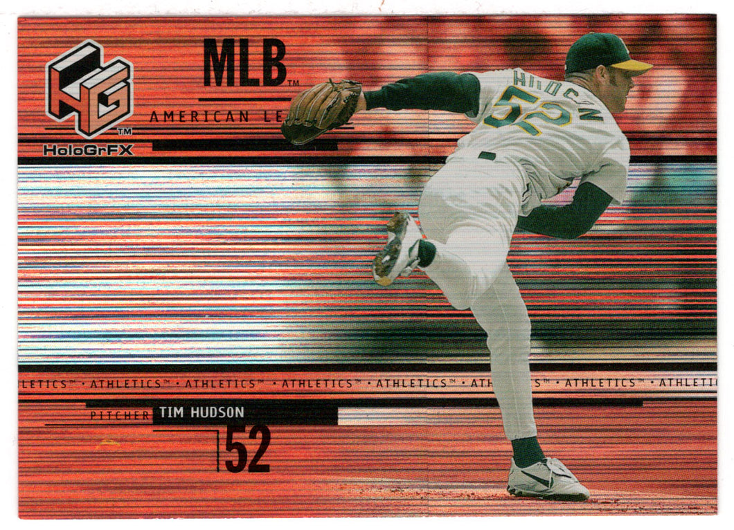 Tim Hudson - Oakland Athletics (MLB Baseball Card) 2000 Upper Deck HoloGrFX # 9 Mint