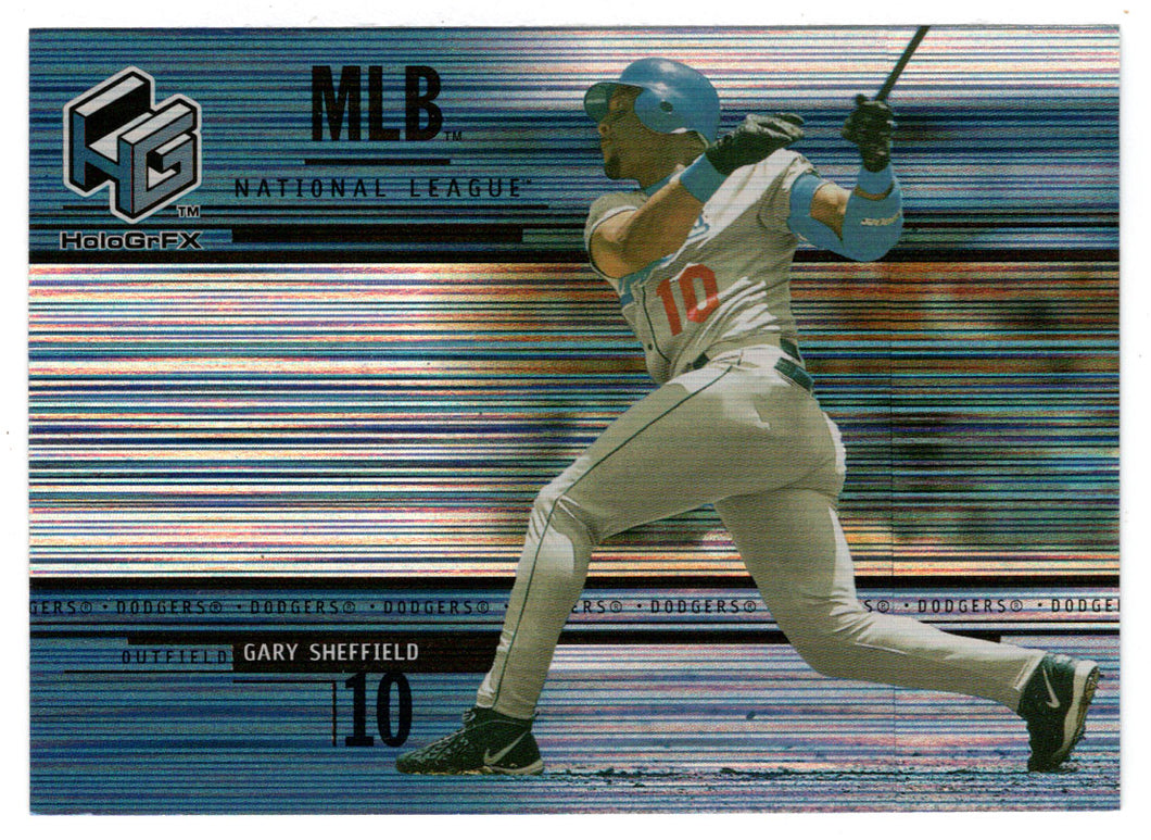 Gary Sheffield - Los Angeles Dodgers (MLB Baseball Card) 2000 Upper Deck HoloGrFX # 32 Mint