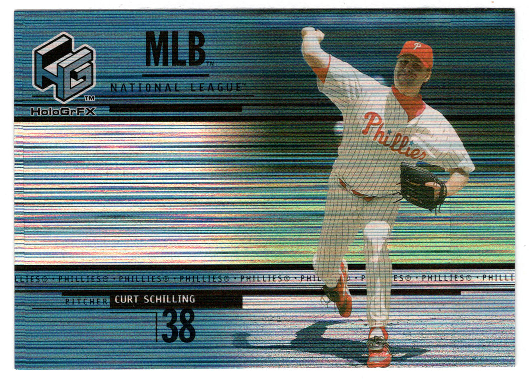 Curt Schilling - Philadelphia Phillies (MLB Baseball Card) 2000 Upper Deck HoloGrFX # 60 Mint