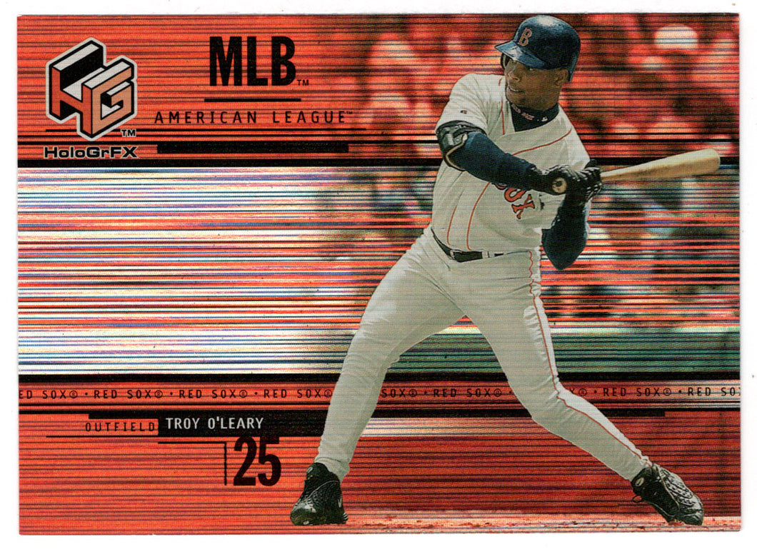 Troy O'Leary - Boston Red Sox (MLB Baseball Card) 2000 Upper Deck HoloGrFX # 69 Mint