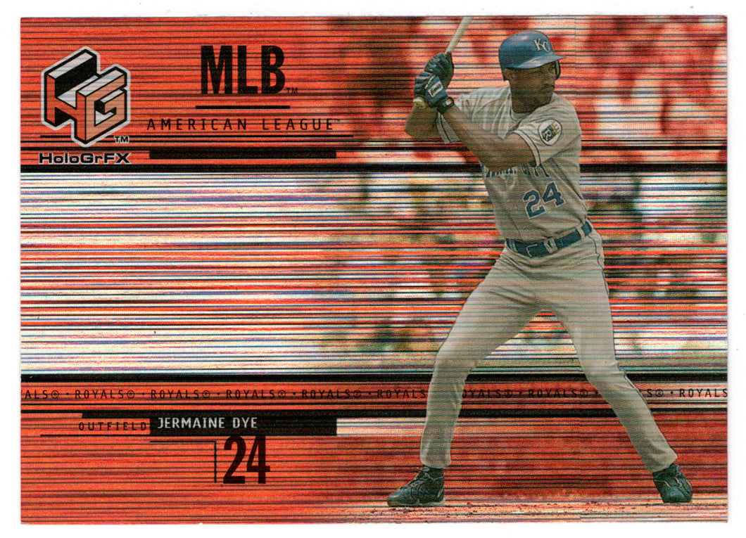 Jermaine Dye - Kansas City Royals (MLB Baseball Card) 2000 Upper Deck HoloGrFX # 78 Mint