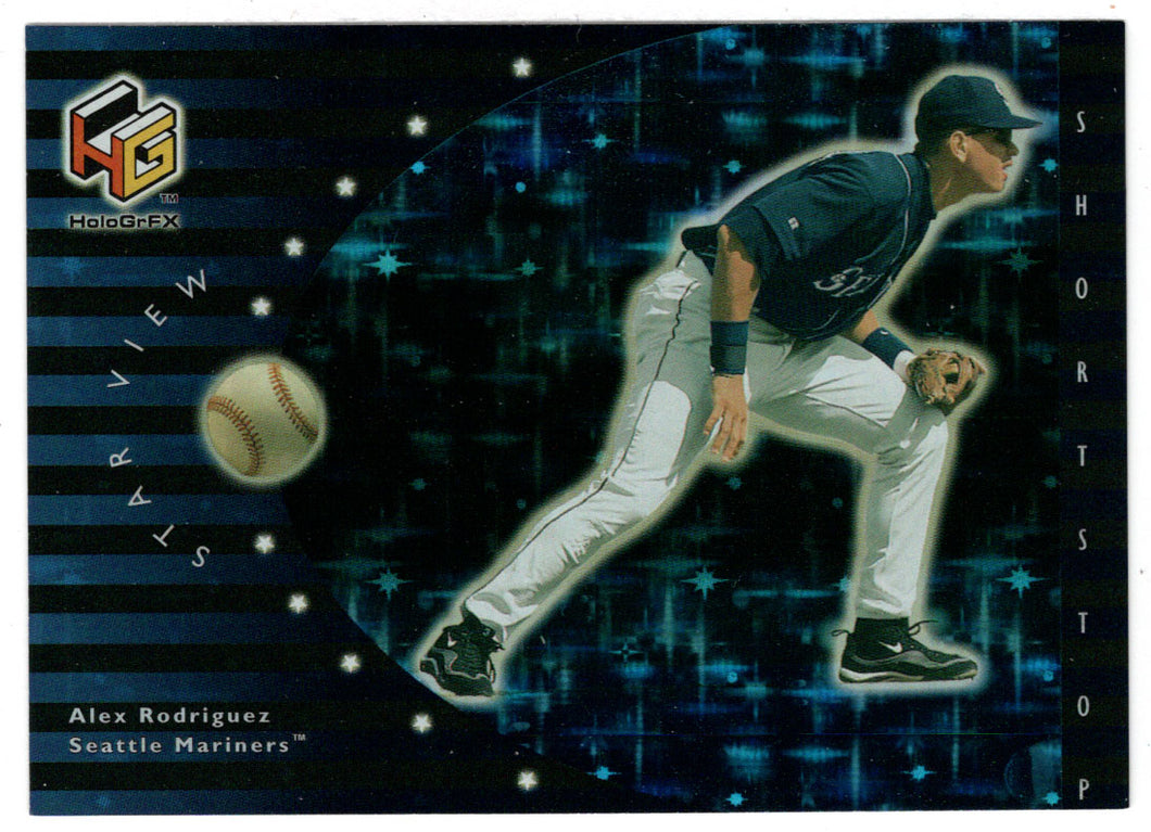 Alex Rodriguez - Seattle Mariners - StarView (MLB Baseball Card) 2000 Upper Deck HoloGrFX # SV8 Mint