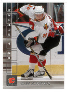 Oleg Saprykin - Calgary Flames (NHL Hockey Card) 2001-02 Be A Player Memorabilia # 10 Mint